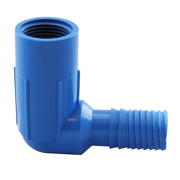 Apollo 3/4 in. x 1/2 in. - 3/4 in. Dual Threaded 90 Degree Combination/Reducing Insert Elbow ABTCE341234 - main
